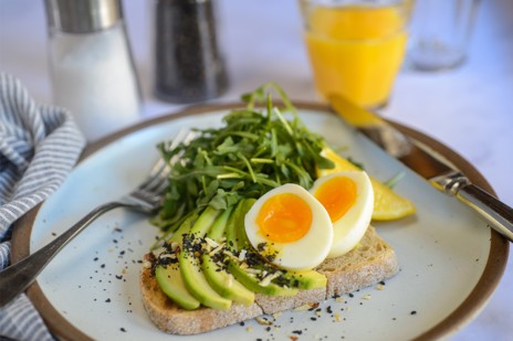 Wake up to espresso and made-to-order eggs by the fire
